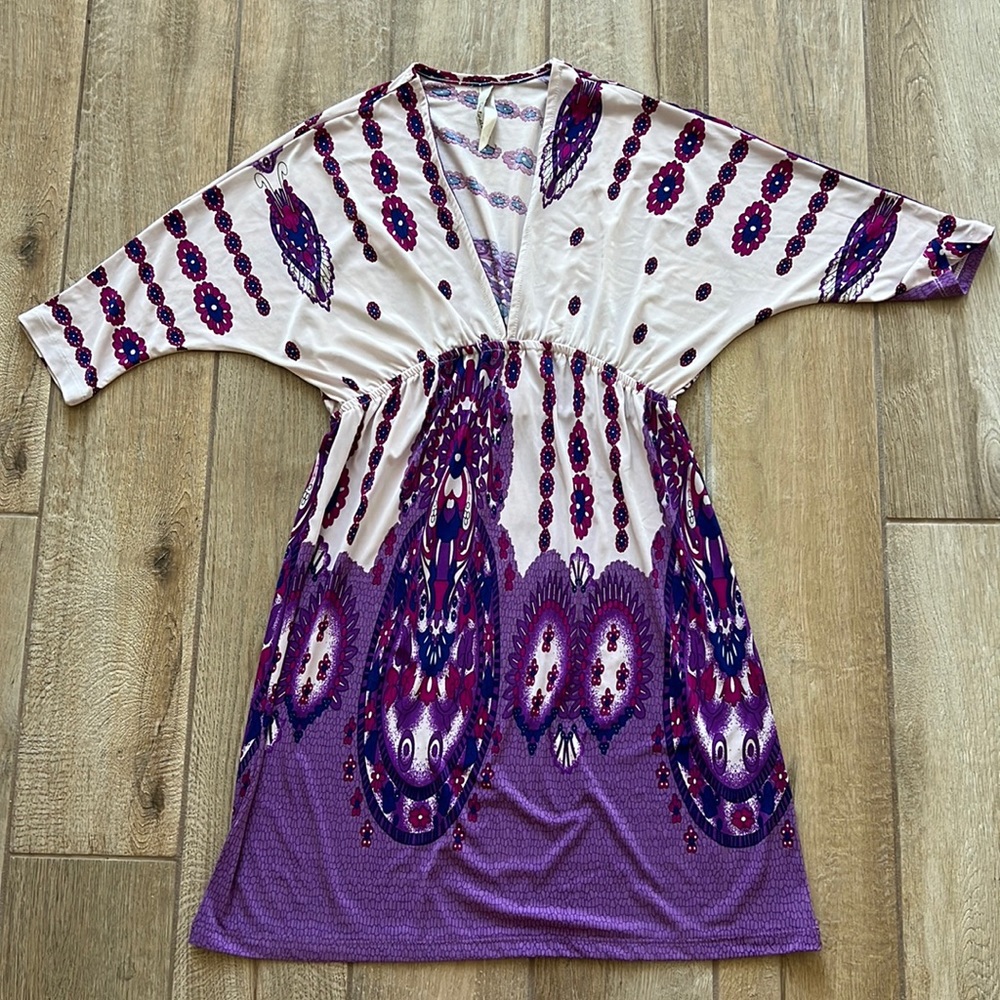 Deep V dress